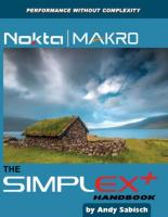 Nokta Simplex Handbook By Andy Sabisch